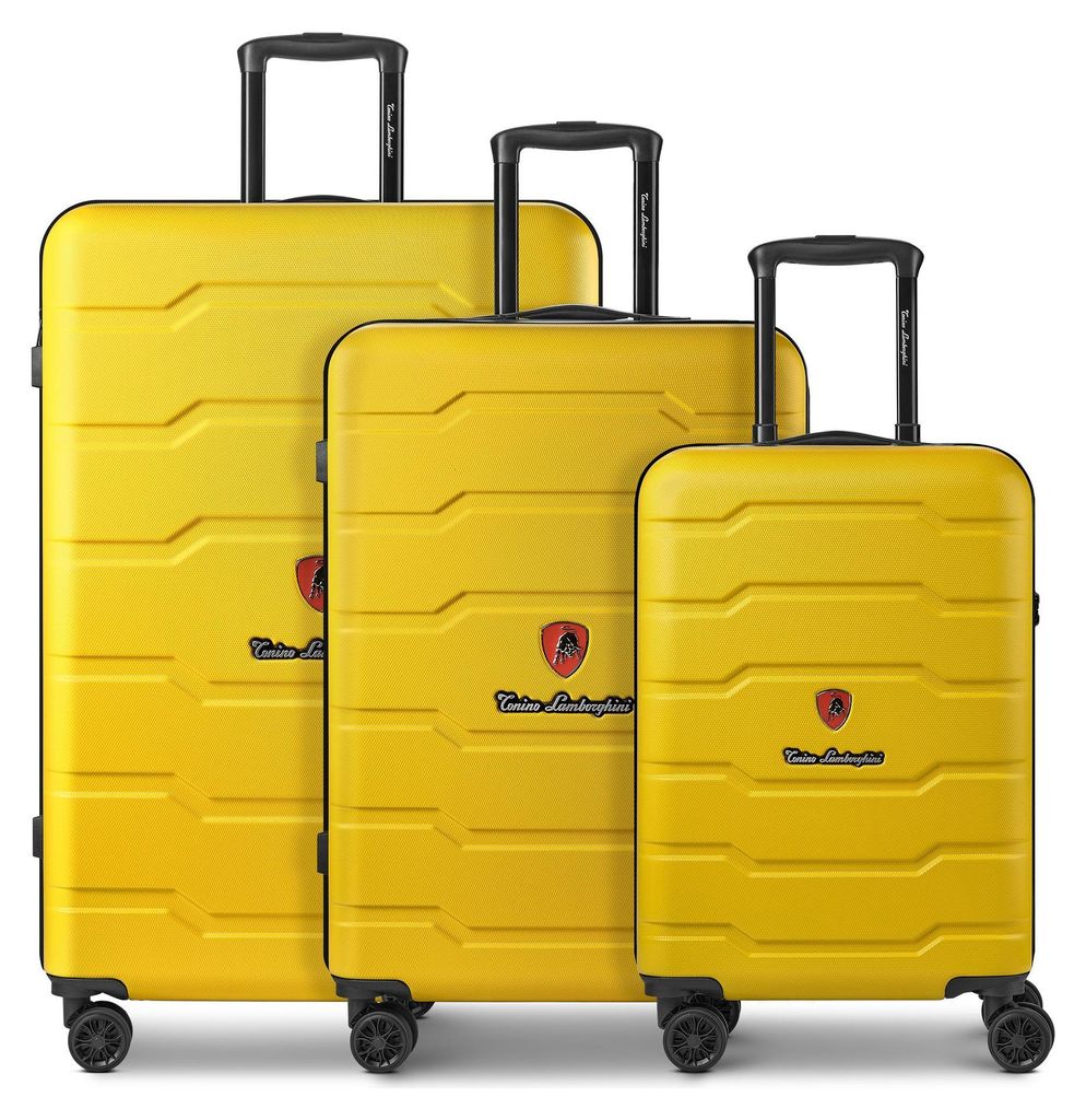 Tonino Lamborghini Bologna 4 Rollen Kofferset 3-teilig Produktbild 