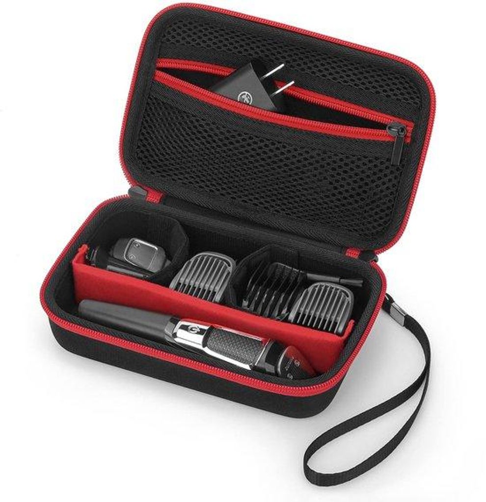 Reiseetui für Philips Norelco Multigroom 3000/5000 – passend für MG3740, MG5910 – Schutzhülle für Barttrimmer & Accessoires – Rasierer Au...