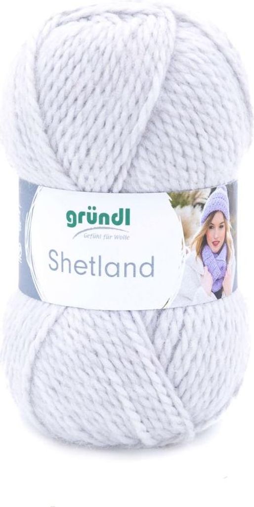Gründl Shetland,Mützen u. Schalwolle 100g/170m,80% Produktbild 