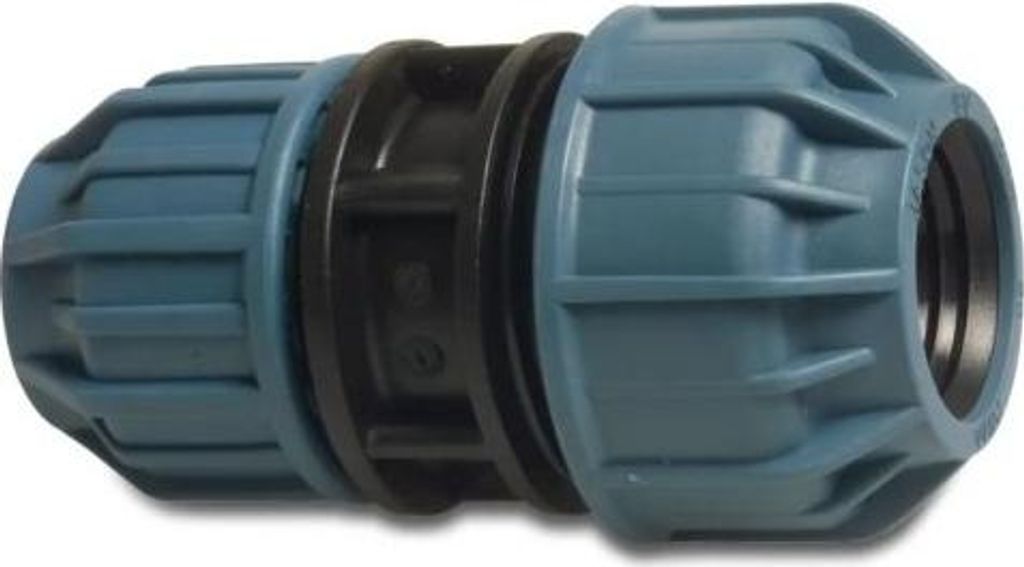 Jason gerader Reduzierverbinder PP 32 mm x 25 mm Klemme 10 bar