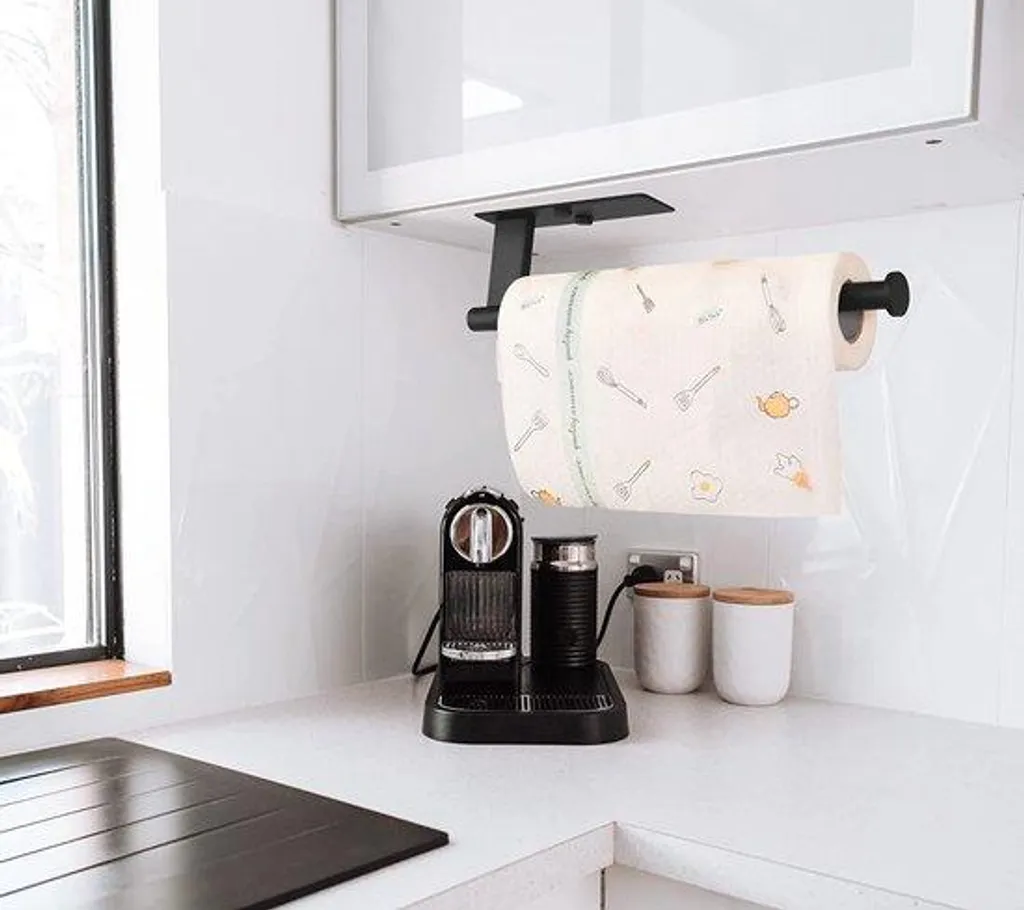 Porte-rouleau de cuisine pratique pour un rangement facile du papier