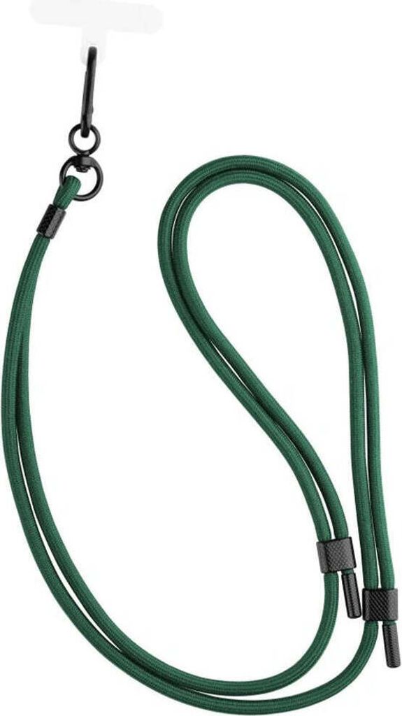 Handy-Schlüsselband, Schnur Fixed NeckUni, Dunkelgrün Produktbild 