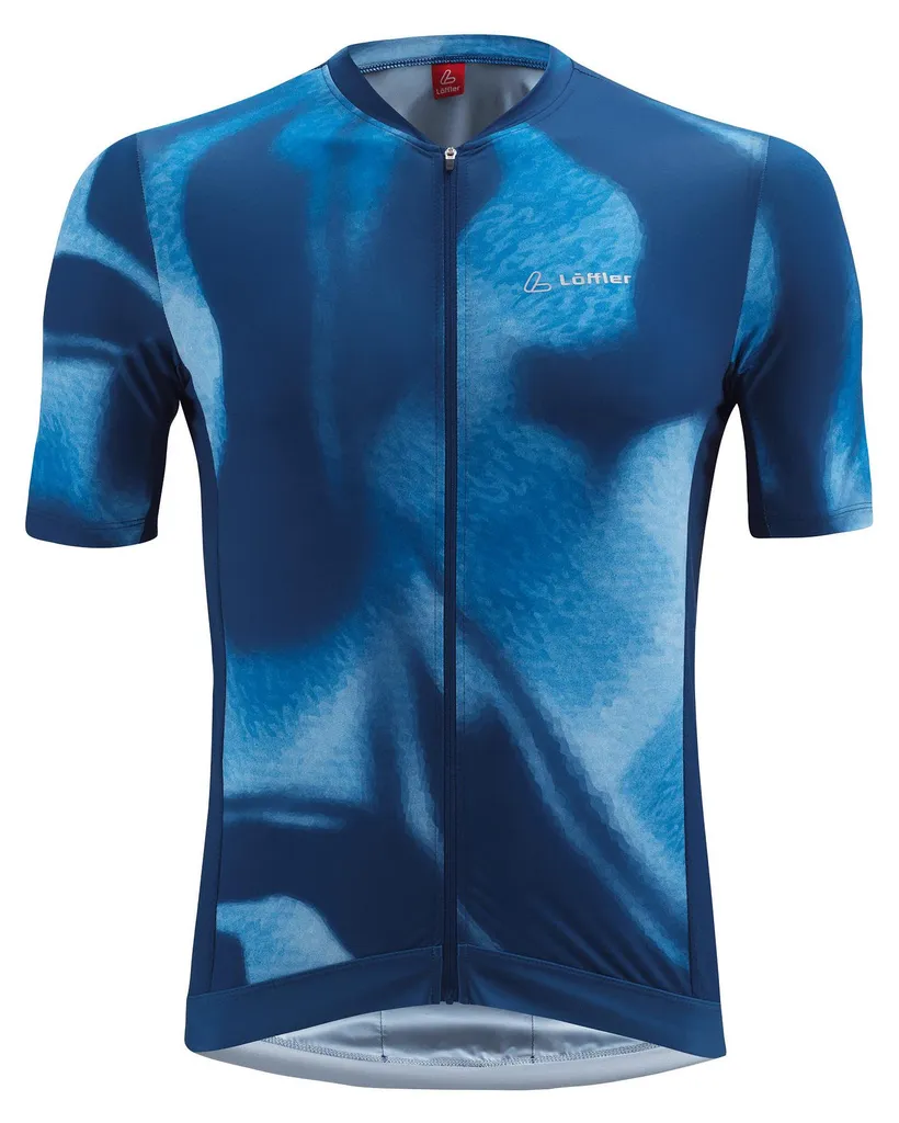 Maillot Löffler BIKE JERSEY FZ PSY MID homme bleu taille 56 cyclisme