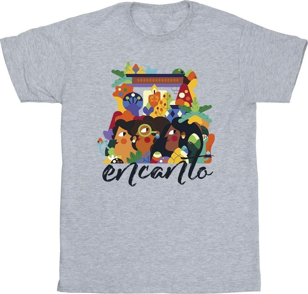 Disney - "Encanto" T-Shirt für Herren BI24402 (5XL) (Grau)
