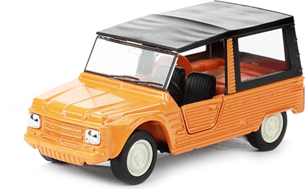 CITROEN MEHARI 1968 Modellauto 11cm aus Metall Modell Auto Spielzeugauto WELLY Kinder Spielzeug Geschenk 18 (Orange)