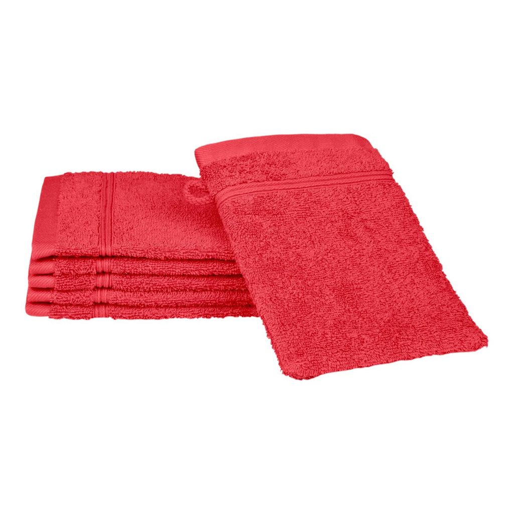 Ross Uni-Walk Handtücher Rubin Waschhandschuh 16x22 cm malve