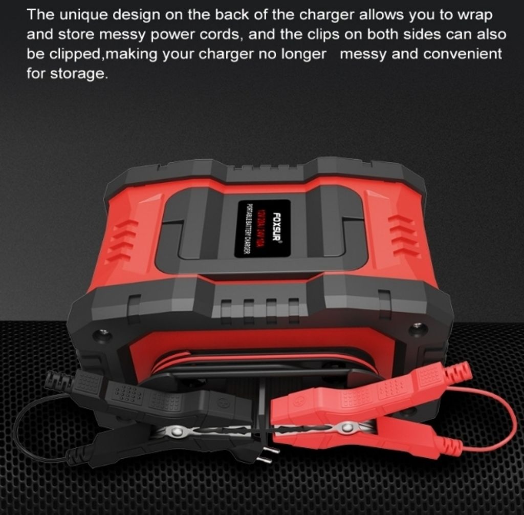 20-Ampere Kfz-Batterieladegerät, 12V/20A und 24V/10A Produktbild 5