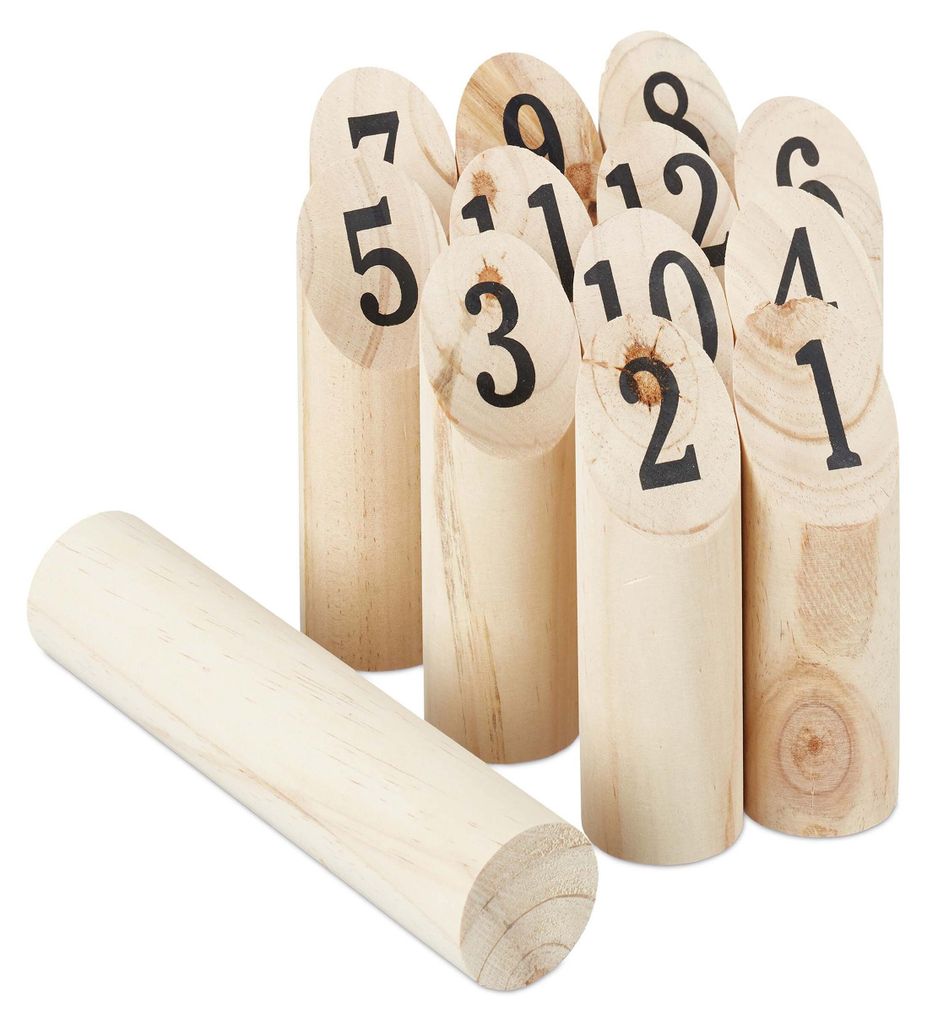relaxdays 10023484_0 relaxdays Kubb Wikingerspiel Wurfspiel Immagine del prodotto 