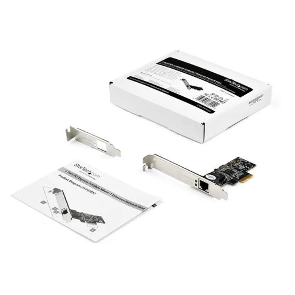 Carte Ethernet 2.5G StarTech.com ST2GPEX pour Streaming et NAS Rapide - 8