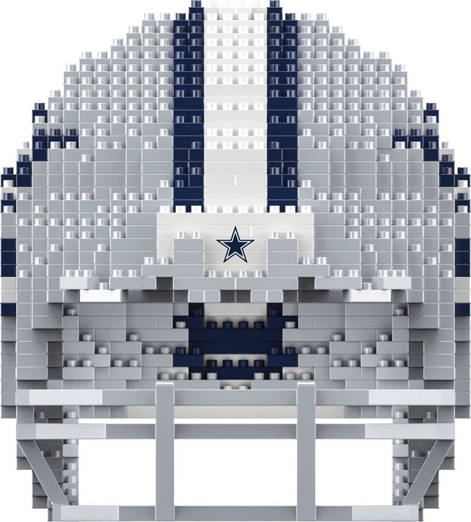FOCO 3D BRXLZ Replica Helmet Team Dallas Cowboys Produktbild 3