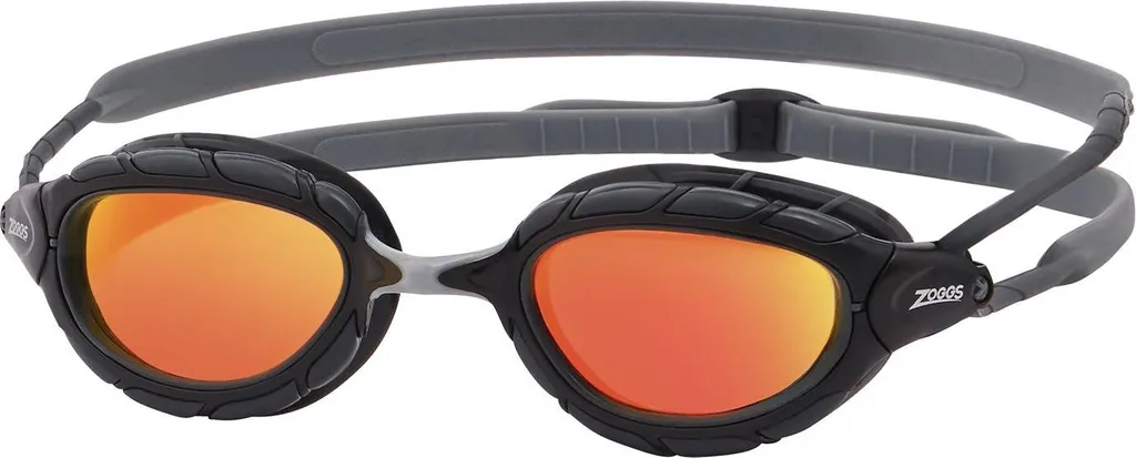 Zoggs Predator Lunettes de natation 2024 Anti-buée Protection UV Titane