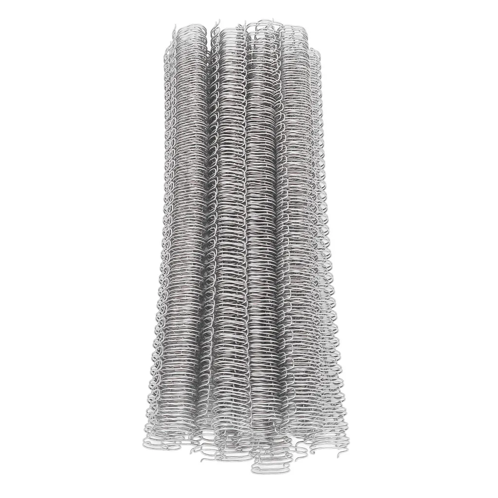 Anneaux métalliques pour relier dossiers 100 feuilles pas 3:1 argent