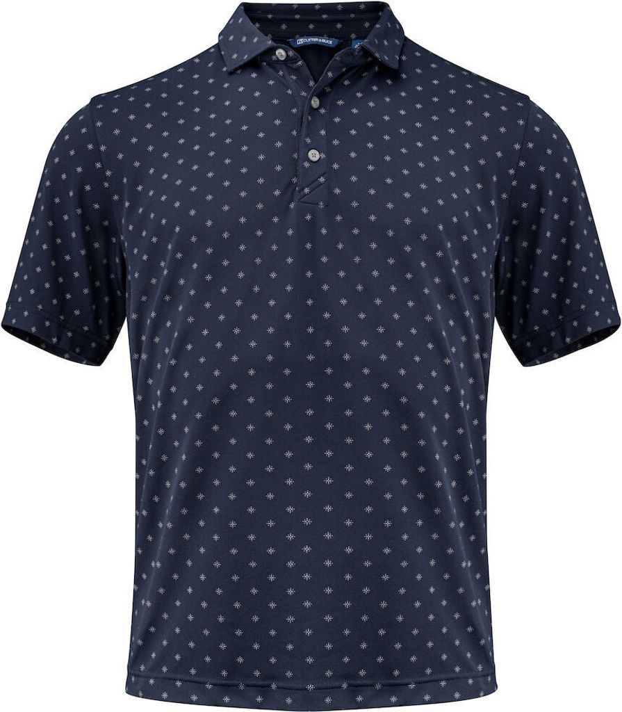 Cutter & Buck Virtue Eco Heren Polo Donkerblauw - maat L Produktbild 