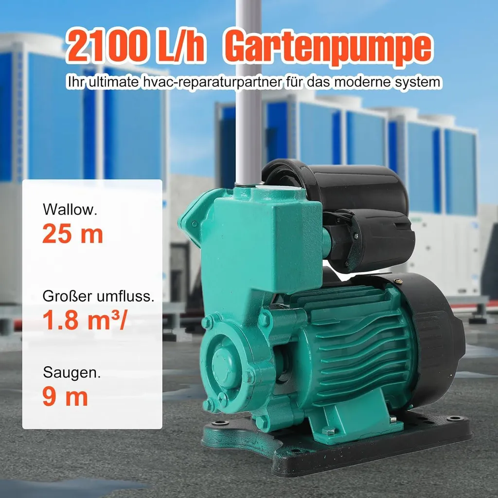 Pompe de surface auto-amorçante UE pour arrosage et jardinage - 3
