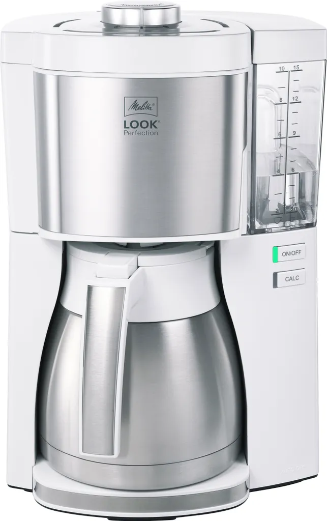 Melitta Look V Therm Perfection 1025-15 Macchina Caffè Bianco Acciaio