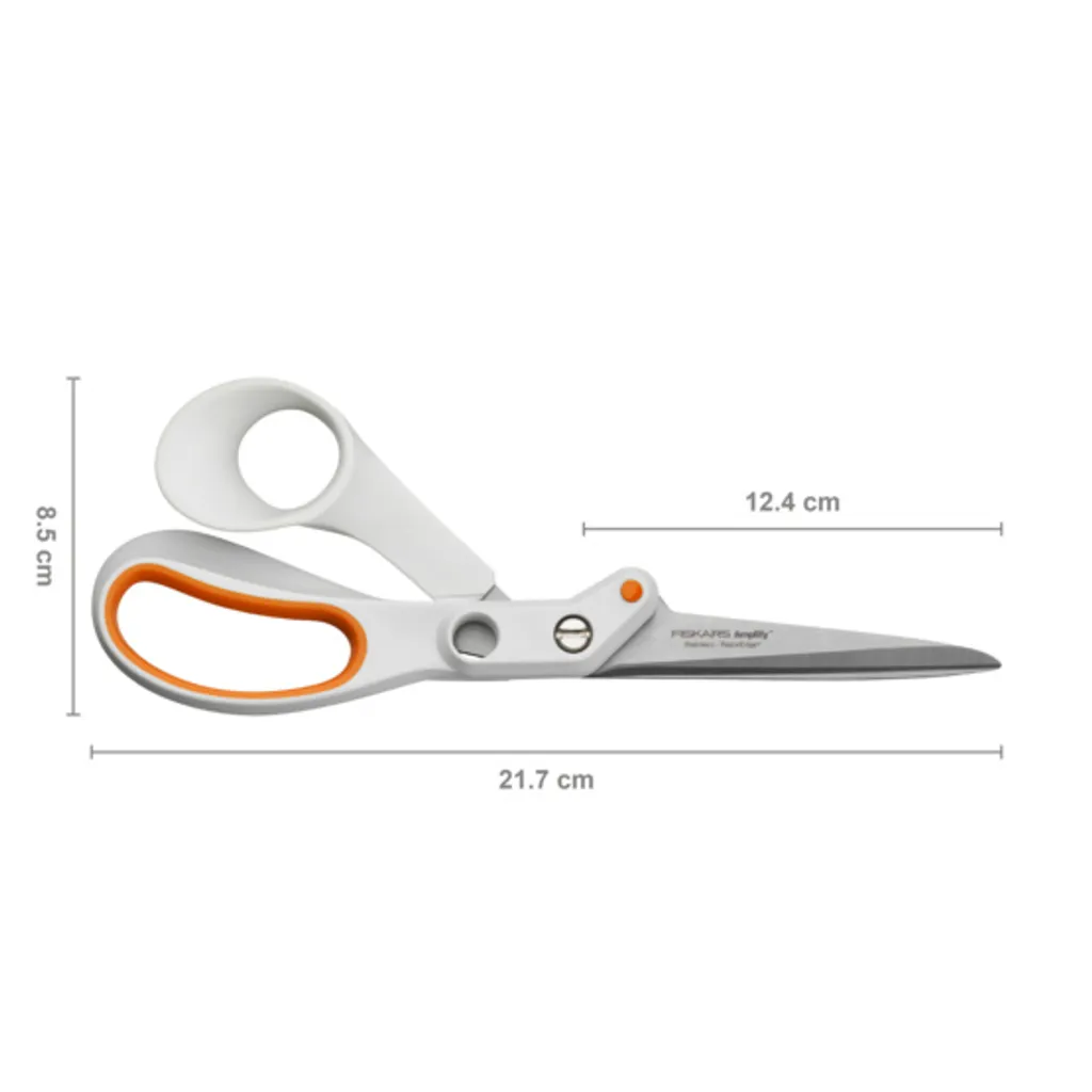 Ciseaux Fiskars ServoCut 9154 : Technologie Micro-Tip et Coupe Facile - 7