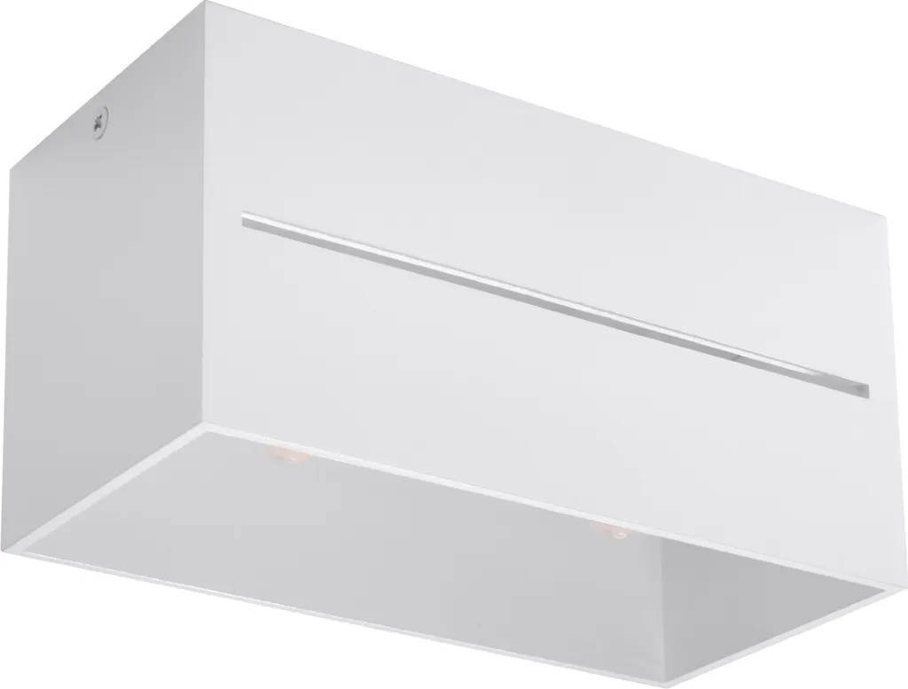 Plafoniera Basalt 2 Bianco G9 Alluminio - Illuminazione Tecnica Interni