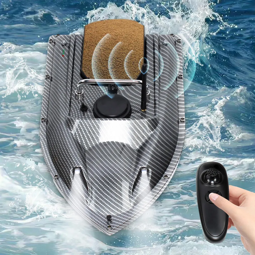 Bateau télécommandé Lockboot anti-perte de signal avec éclairage
