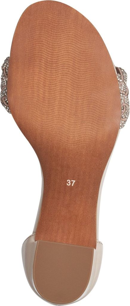 MARCO TOZZI Damen Sandalette geschlossene Ferse Glitzer Produktbild 4