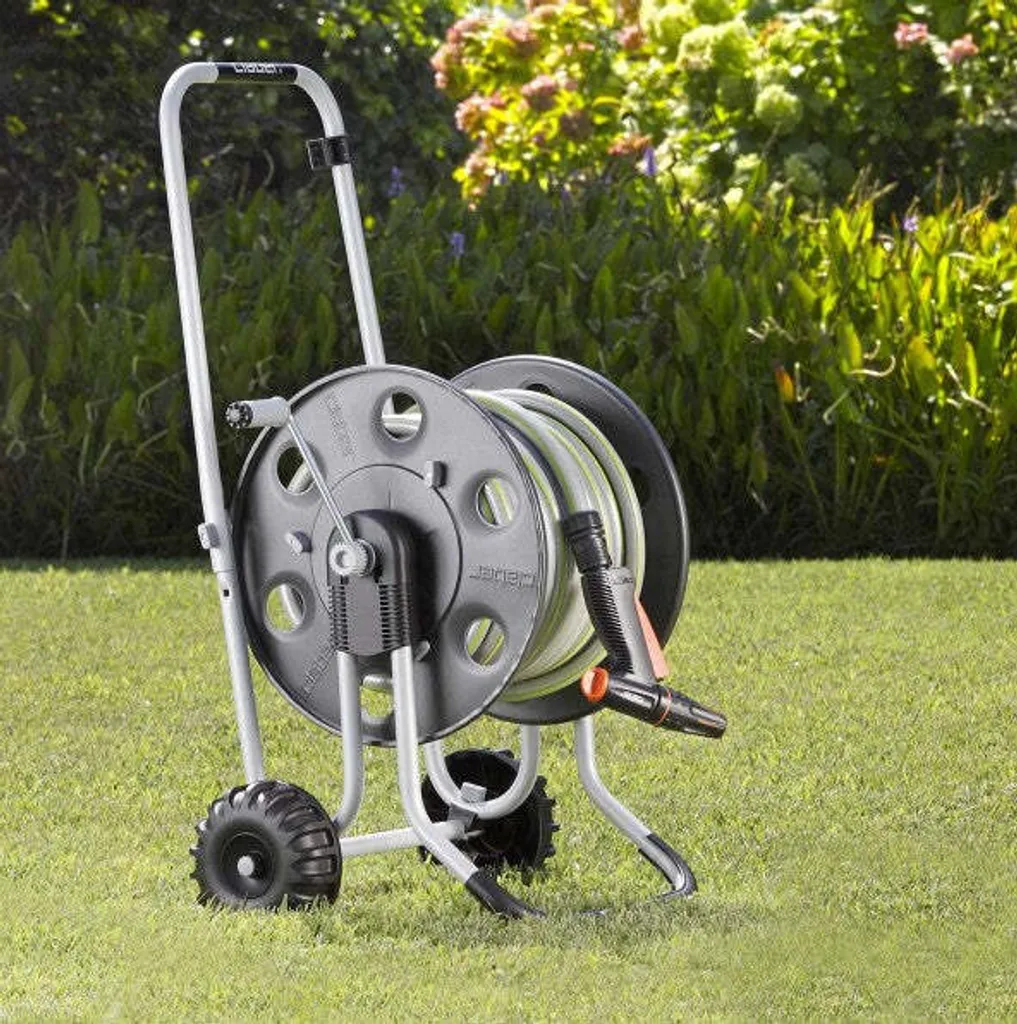 Enrouleur de tuyau pour arrosage de grandes surfaces Claber 85m Max