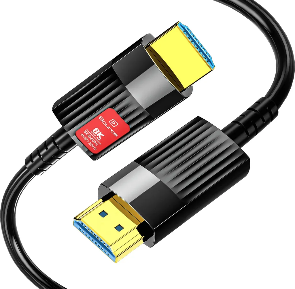 Cavo HDMI 2.1 15 Metri REAGLE 8K Ottico | Il Meglio per la tua TV