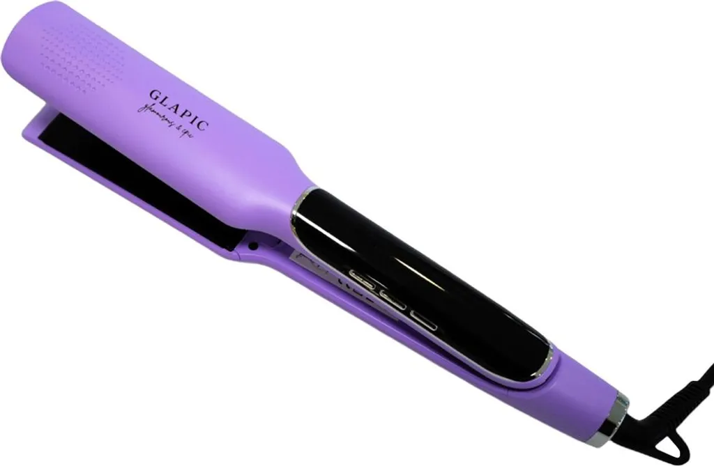 Lisseur Cheveux Épais Glapic Lavender Violet - Lissage Rapide et Facile