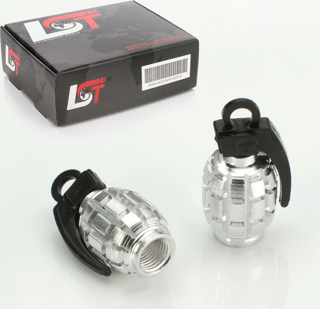 2X Ventilkappe Reifenventil Granate Silber Für Pkw Lkw Motorrad Fahrrad Quad Kfz