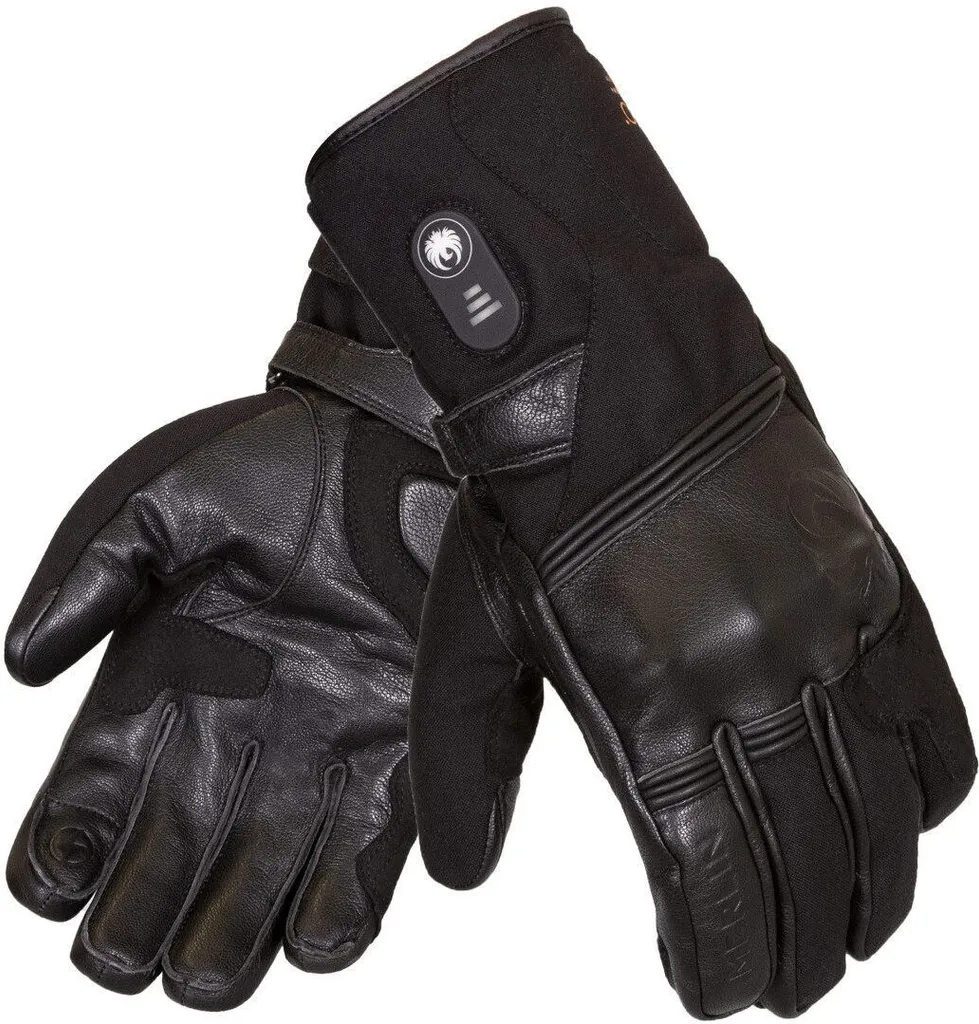 Gants moto cuir chauffants Merlin Longdon Heritage avec protection D3O