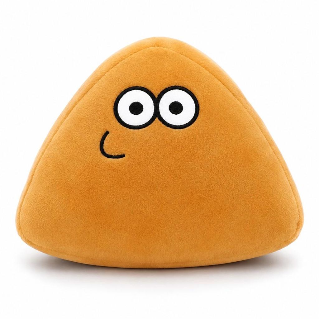 Wiztex Pou Kuscheltier - Triangle Pou Aliien Plüschtier Produktbild 