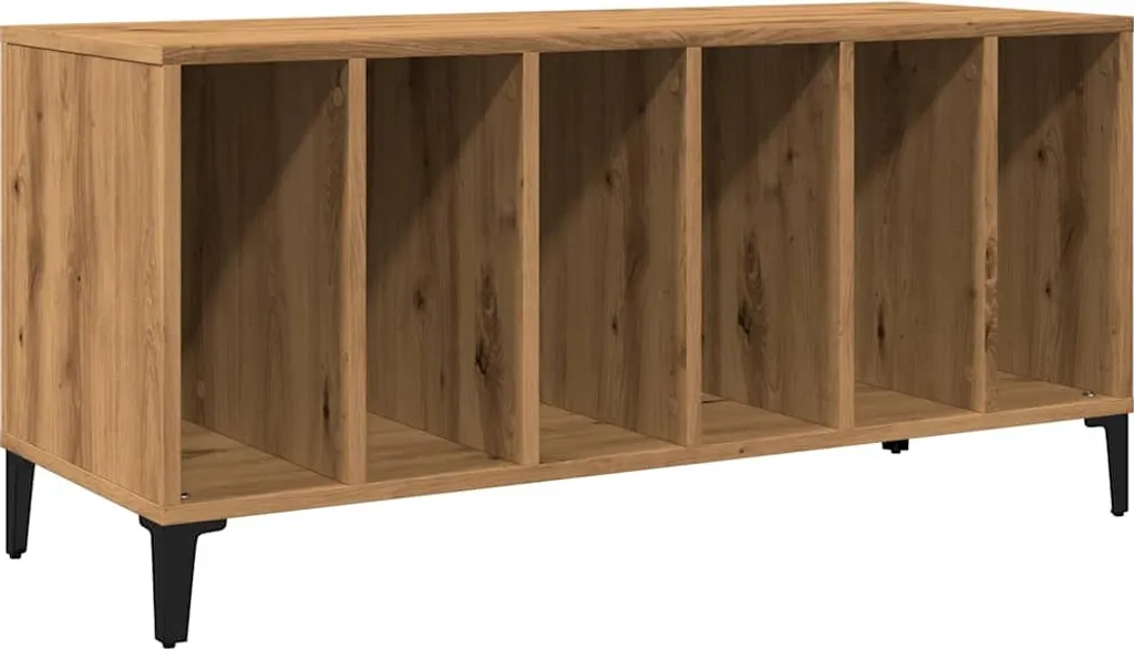 Supporto Giradischi Rovere 100x38x48 cm | SYFAX Multistrato Robusto