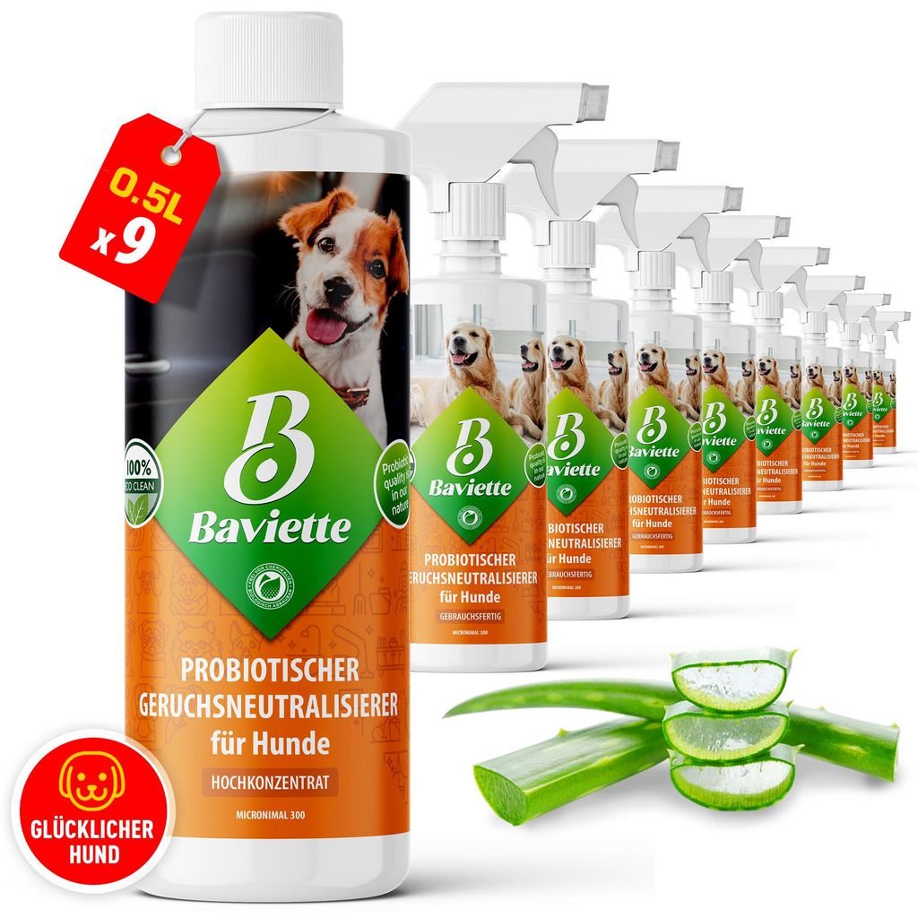 Baviette - Concentrato deodorante per cani 500 ml – Immagine del prodotto 