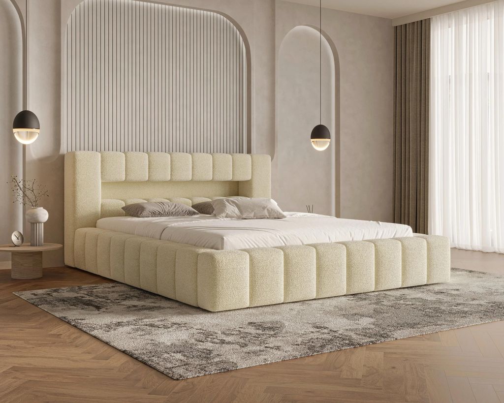 Chilly Möbel Design Lit Beverly - Lit rembourré avec Image du produit 
