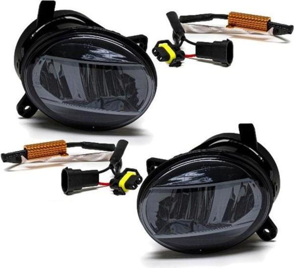 Set di fari antinebbia a LED Smoke, compatibile con Audi Q5 Immagine del prodotto 