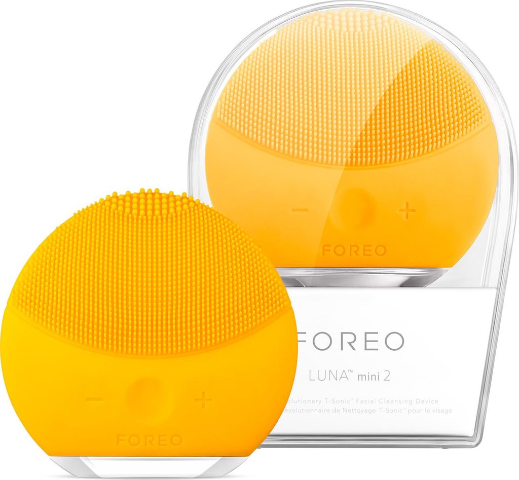 FOREO LUNA mini 2 Elektrisches Gesichtsreinigungsgerät aus Silikon – Für alle Hauttypen – Sanfte Reinigung & Massage – Reisegröße