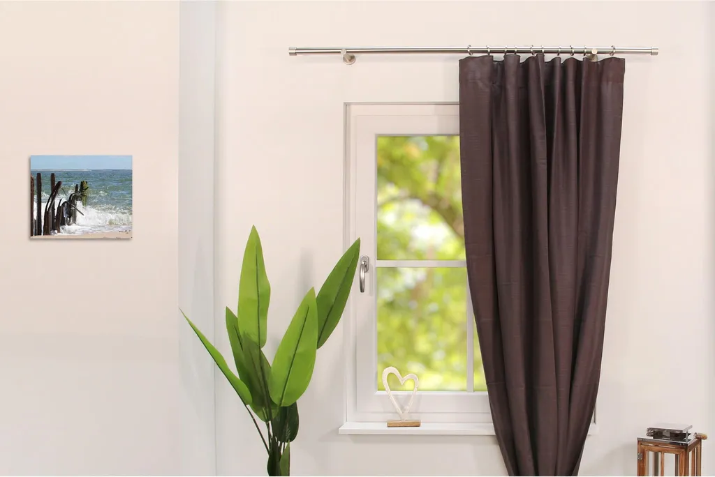 Bastone Tenda Deco-Raum 420cm Acciaio Inox 25mm Style - Offerta - 7