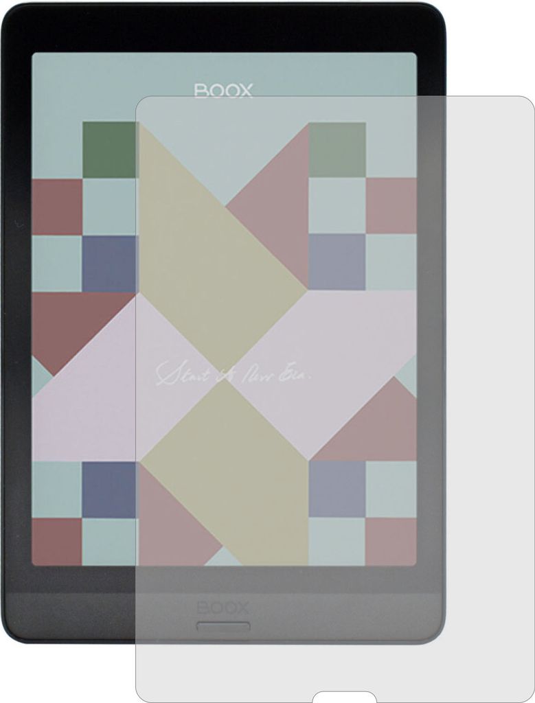2x ANTIREFLEX Displayschutzfolie für Onyx Boox Nova 3 Color seidenmatte Displayschutzfolie Antibakteriell