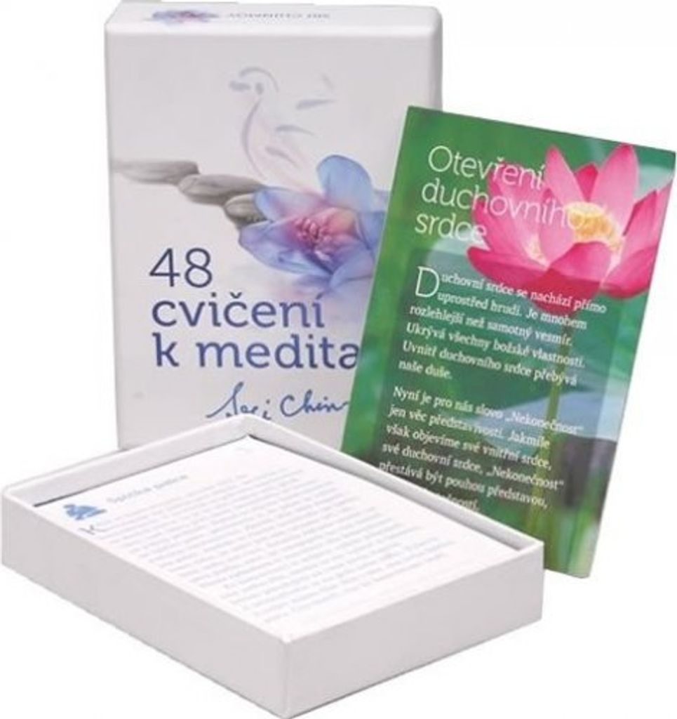 48 cvičení k meditaci - karty (Chinmoy Sri)