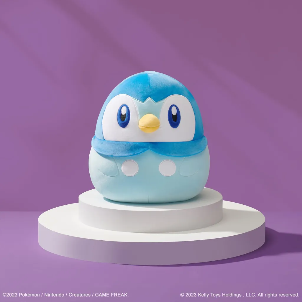 Pokémon Tiplouf Squishmallows 35cm - Texture Ultra-Moelleuse Réf 95431 - 5