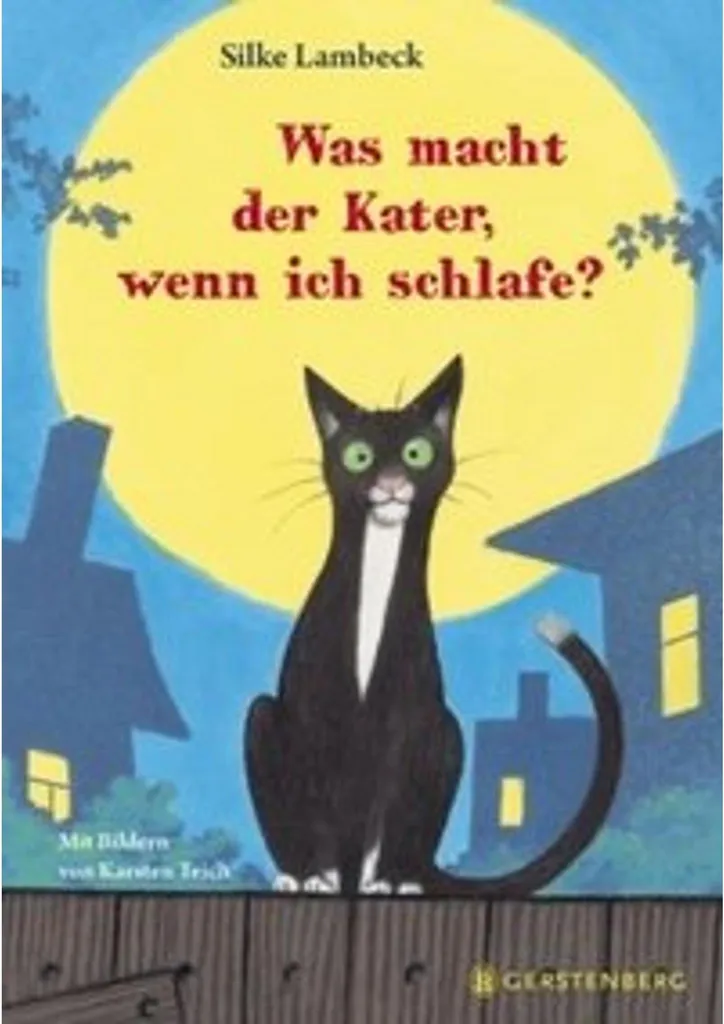Livre Was macht der Kater - Pour rassurer les enfants qui craignent la nuit
