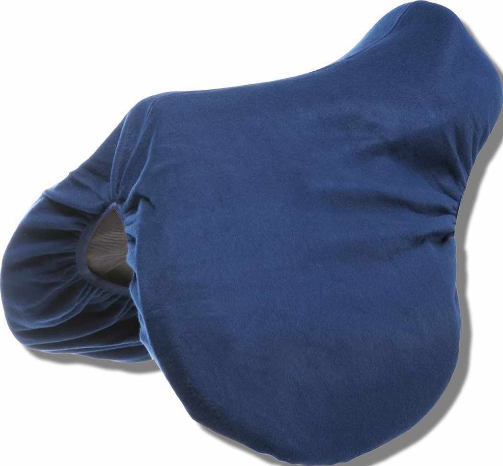 Sattelschutzbezug Sattelschoner aus Fleece Fleece Sattelschutzbezug in Schwarz
