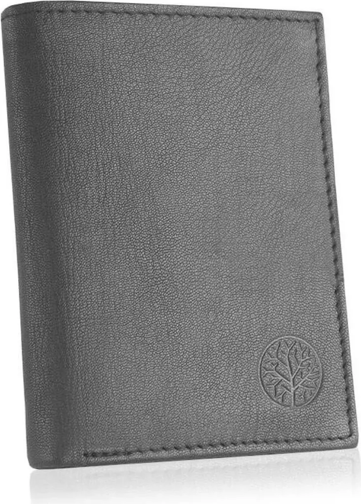 Betlewski Portafoglio Grigio RFID ETPMKZ62 - Protezione Carte di Credito