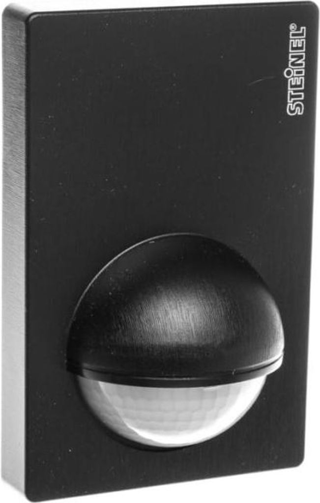 STEINEL IS 180-2, Wand, Schwarz, IP54, 2000 Lux, 10 - 900 Produktbild 