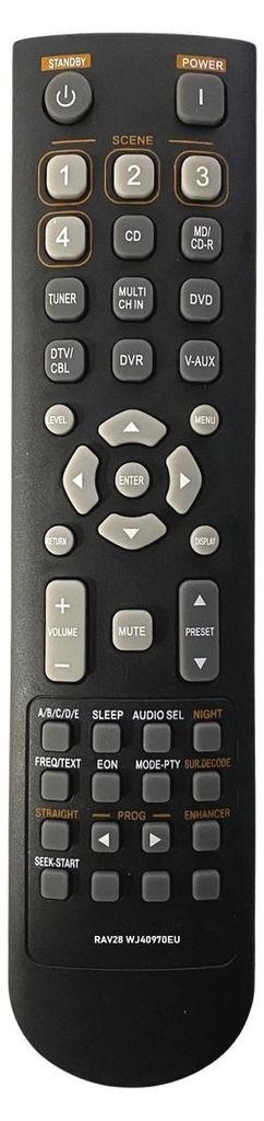 Ersatz Fernbedienung passend für Yamaha RX-V363 und RX-V365 Produktbild 