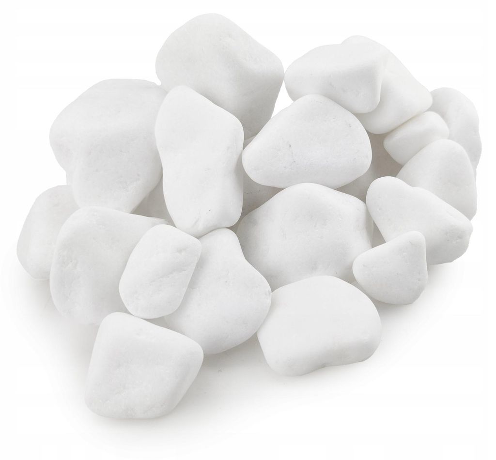 Gravier d'aquarium, blanc, 4-8 cm, 3 kg Image du produit 