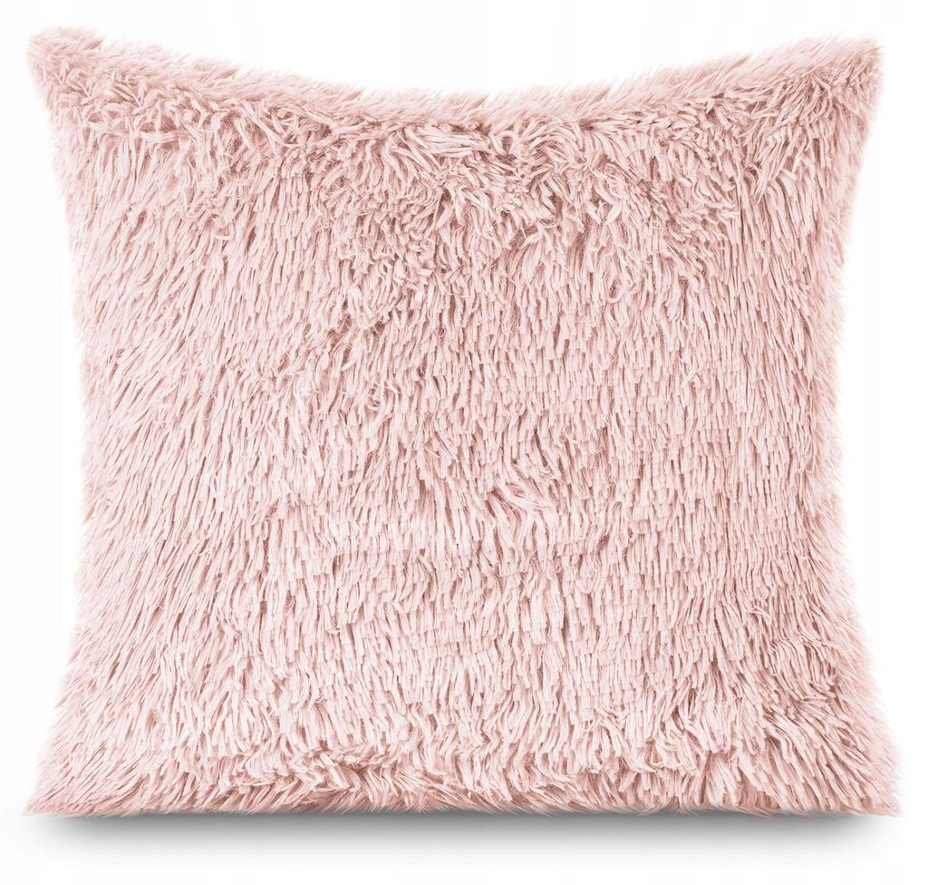Dekokissenbezug Yeti 40x40 cm Rosa, flauschig mit Produktbild 