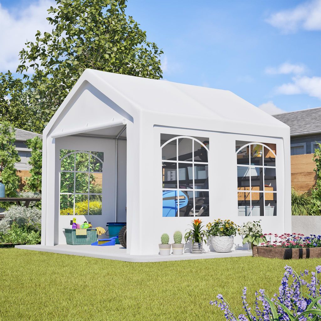 GIHAUVIA Partyzelt 3 x 3m Pavillon Faltbar Wasserdicht Produktbild 