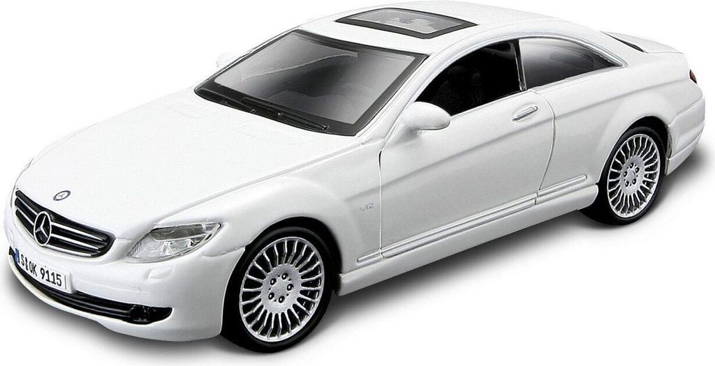 Bburago 15643032 1:32 Mercedes Benz CL 550, różne modele Zdjęcie produktu 