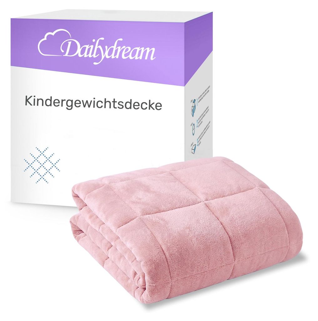 Gewichtsdecke für Kinder aus flauschigem Fleece  - Fleece Produktbild 