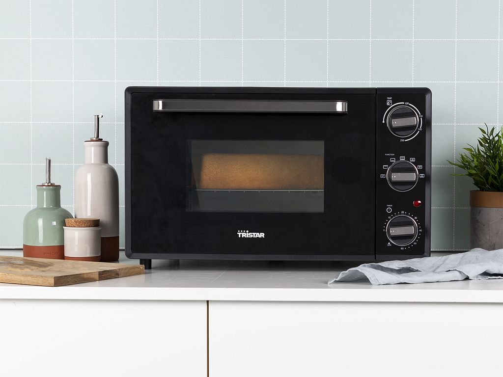 Tristar Umluftofen 1500 W 28 L Schwarz Produktbild 