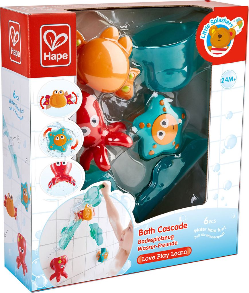 Hape Badespielzeug Ozean Cascade Wasserfall Spielset für die Badewanne
